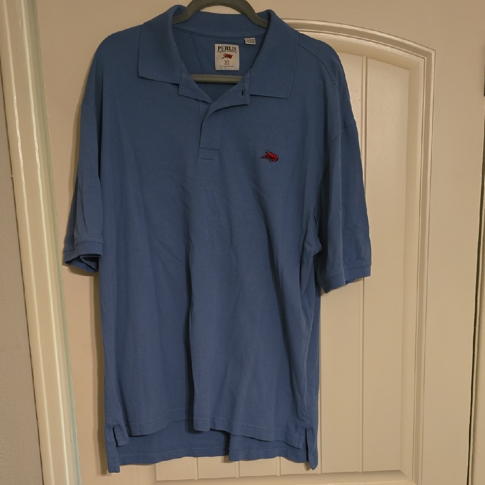 Mens Perlis Short Sleeve Polo Shirt XL